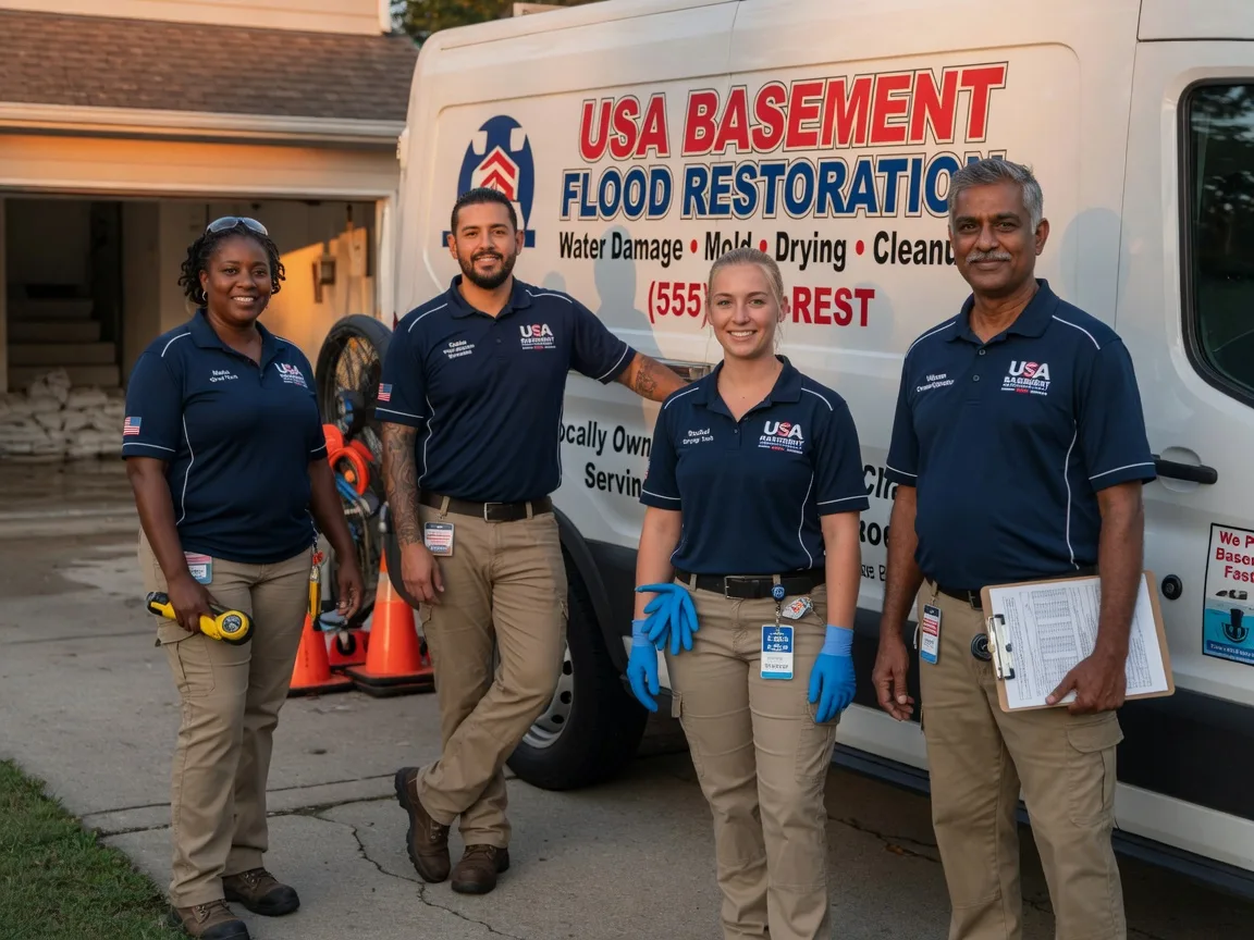 Basement Flood Cleanup company in Stitzer, WI